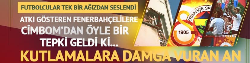 G.Saray'dan şampiyonluk yürüyüşünde F.Bahçe'ye gönderme!