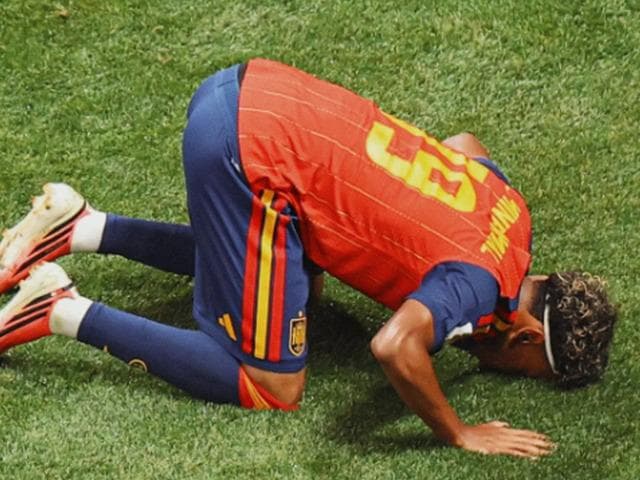 Yamal, "secdeli" gol sevinci sosyal medyada gündemde!