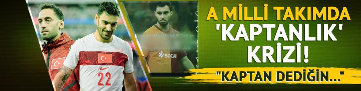A Milli Takım kampında 'kaptanlık' krizi: Kaan Ayhan'ın eşinden olay beğeni!