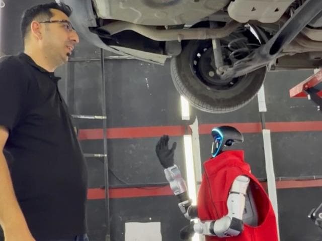Robot zam istedi 'Şu an çıraklık aşamasında'
