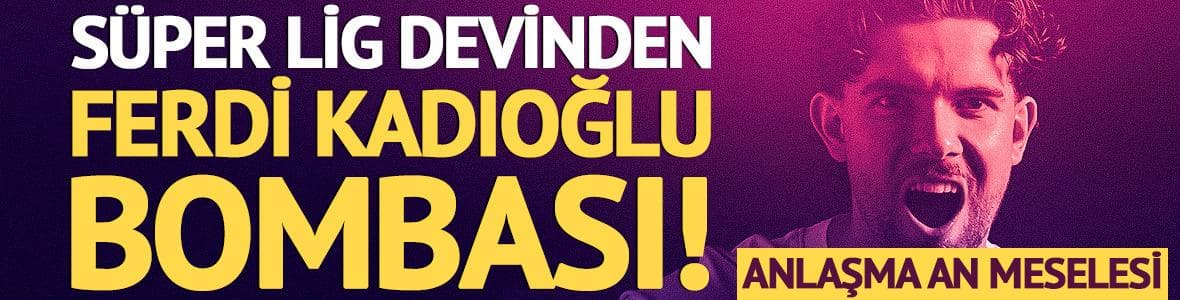 Fenerbahçe taraftarının sevgilisi Ferdi Kadıoğlu geliyor! Görüşmeler başladı