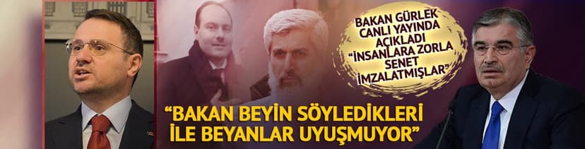 Adalet Bakanı Akın Gürlek'ten İdris Naim Şahin açıklaması:  "Söyledikleri ile dosyadaki deliller uyuşmuyor"