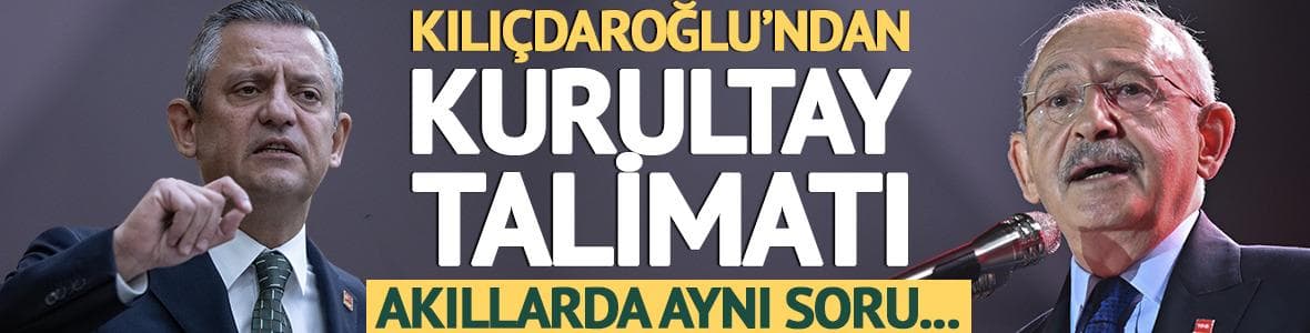 Kılıçdaroğlu cephesinden de kurultay hamlesi geldi