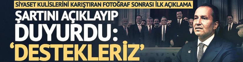 Abdullah Gül'lü fotoğraftan sonra adaylık çıkışı
