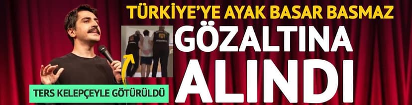 Deniz Göktaş'a ters kelepçe