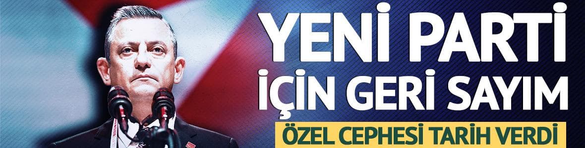Yeni parti için geri sayım