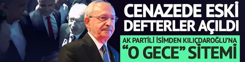 AK Partili Sayan'dan Kılıçdaroğlu'na sitem