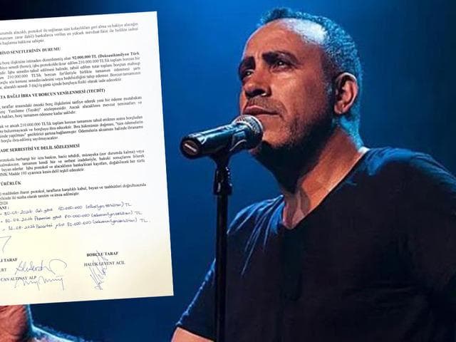 Haluk Levent’ten '90 milyon TL' iddiasına belgeli yanıt