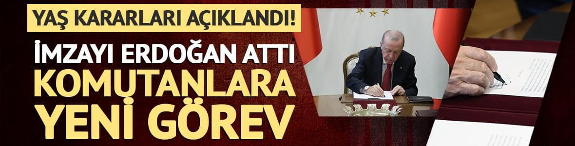 YAŞ toplantısı sona erdi! Kararlar açıklandı