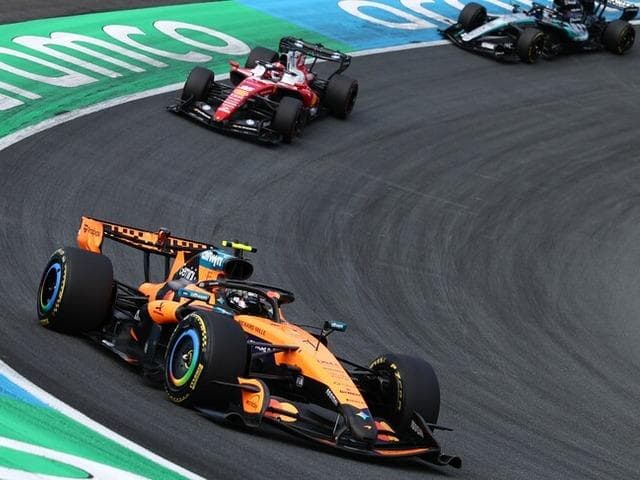 F!1 Hollanda Grand Prix'sinde pole pozisyonu Lando Norris'in oldu
