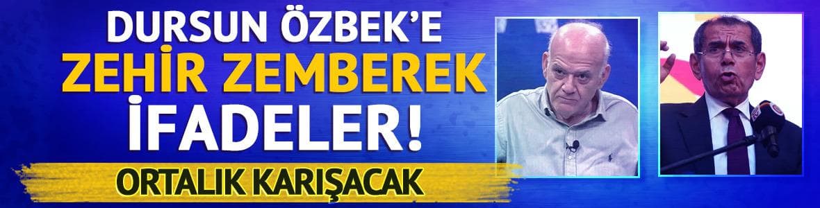 Ahmet Çakar'dan Dursun Özbek'e zehir zemberek sözler: "Utanması gereken ben değilim!"