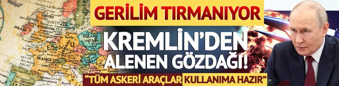 Savaş yayılabilir: Rusya'dan NATO'ya rest! 'Tüm askeri araçlar kullanıma hazır'