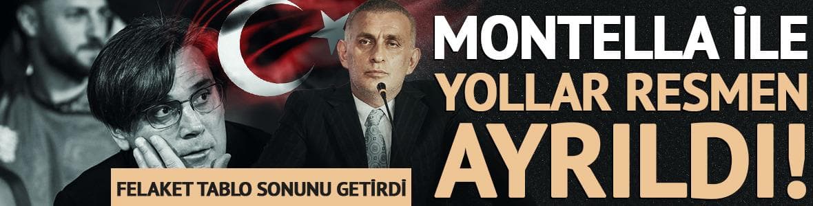 TFF, Vincenzo Montella ile devam etmeme kararı alındığını açıkladı!