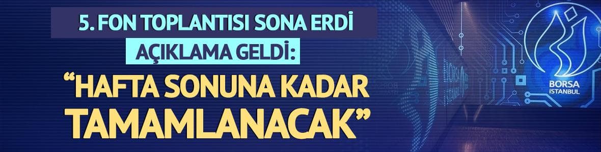 Fon Kurulu'nun 5. toplantısı sona erdi: "43 bin yatırımcıya 6,4 milyon TL ödeme yapıldı"