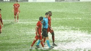 Ümraniyespor - Boluspor maçına yağmur engeli!