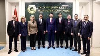 Bakan Kurum, Cemil Tugay'ı kabul etti