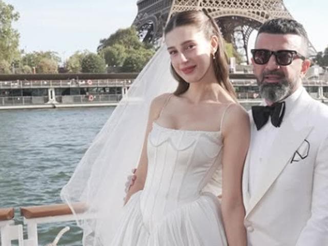 Paris'te nikah İstanbul'da düğün! Ünlü isimler akın etti